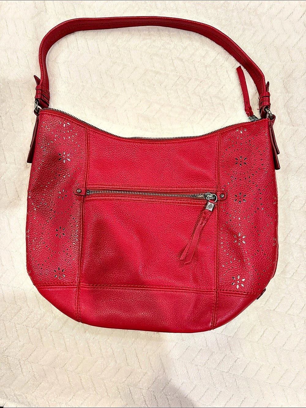 The Sak Hobo Bag in Red